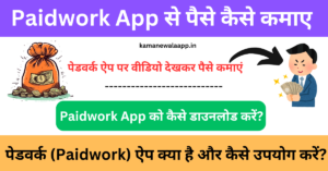 Paidwork App से पैसे कैसे कमाए